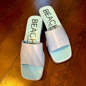 Beachy Wedged Sandals